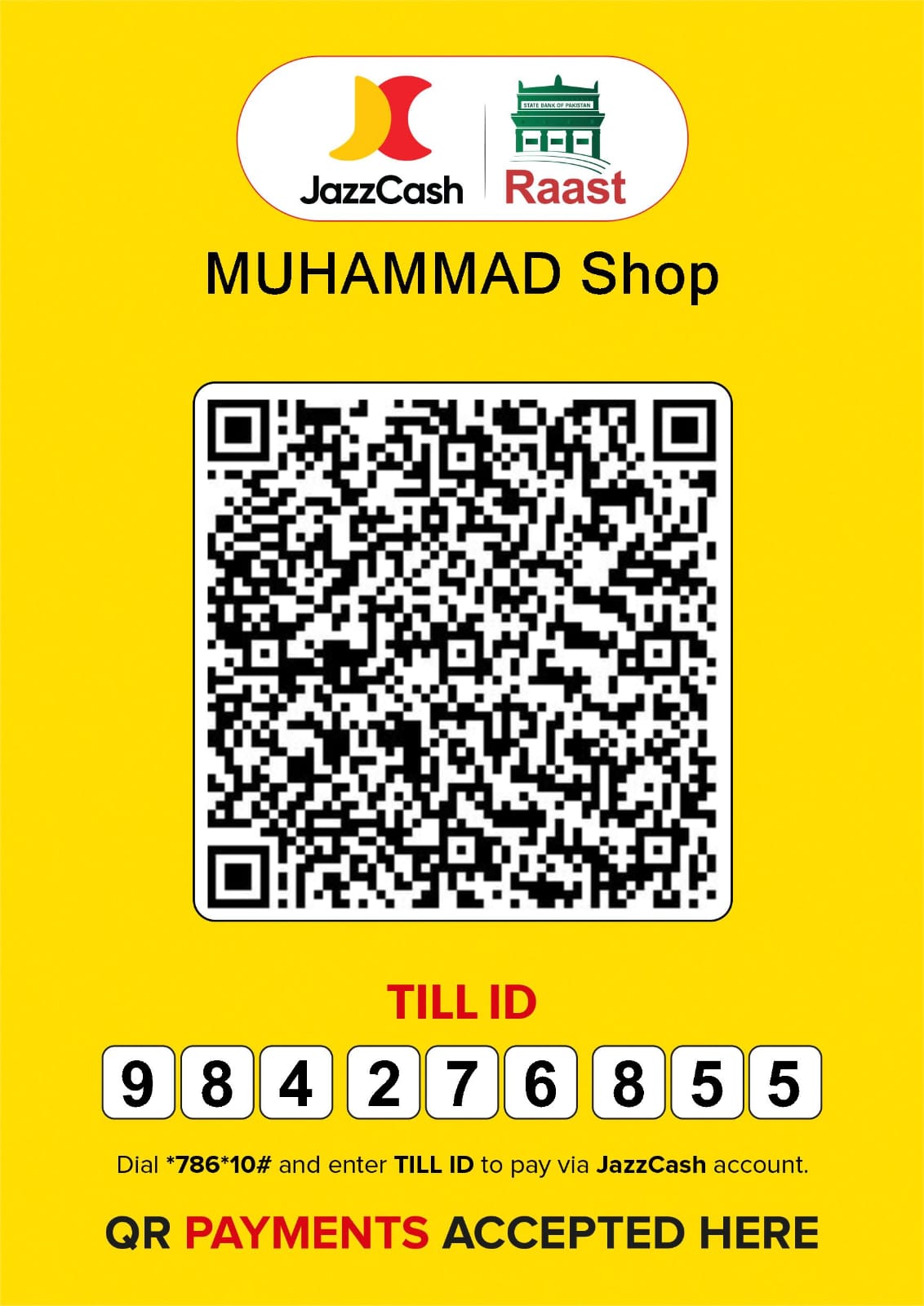JazzCash QR code